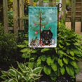 thumbnail image 2 of Carolines Treasures BB4253GF Merry Christmas Tree Wire Haired Dachshund Dapple Flag Garden Size, 2 of 2