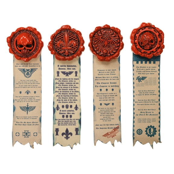 Starforged Warhammer 40K Games Workshop Authorized Purity Seals Set 1