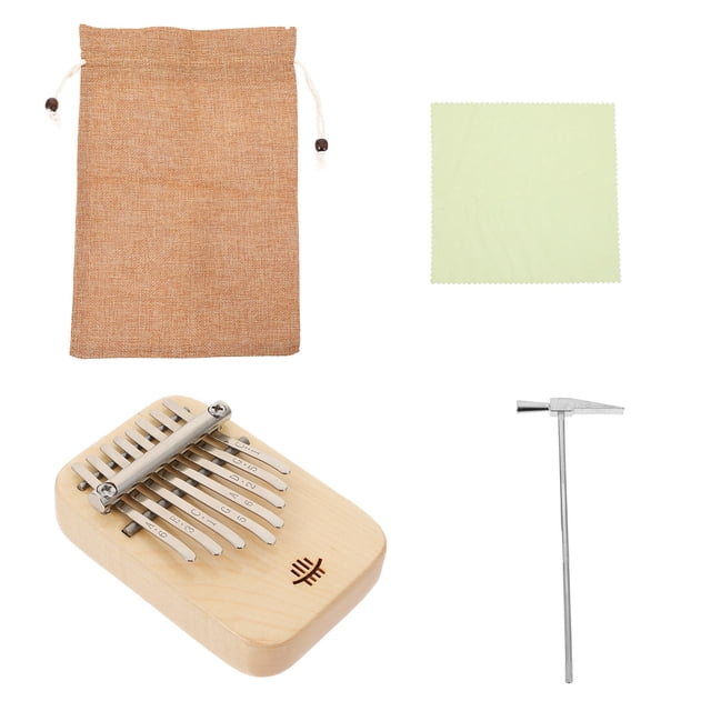 WESIEVYA 1Set Delicate Finger Piano Instrument Thumb Maple for Music Enthusiasts Leisure