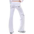 thumbnail image 2 of Cargo Yoga Pants for Women Plus Size High Waist Wide Leg Lounge Trousers Bootcut Flare Yoga Pant with Multi Pockets, 2 of 3
