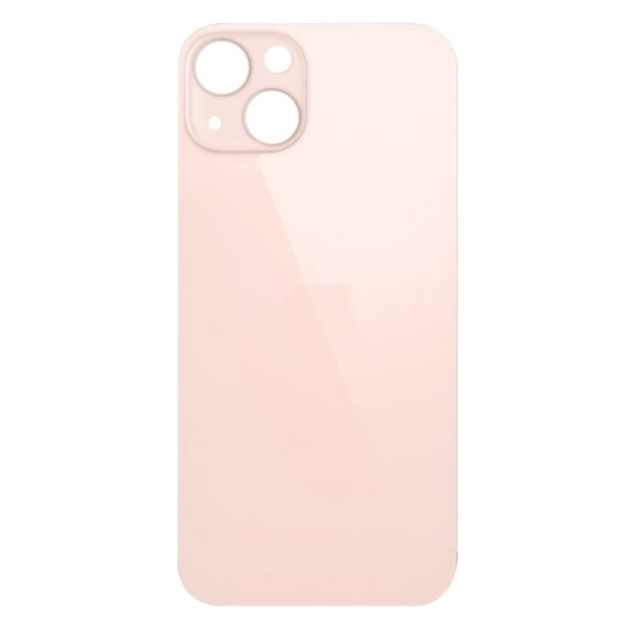 Replacement Back Housing Glass Cover With Larger Camera Hole For Apple iPhone 13 (A2631) - Pink