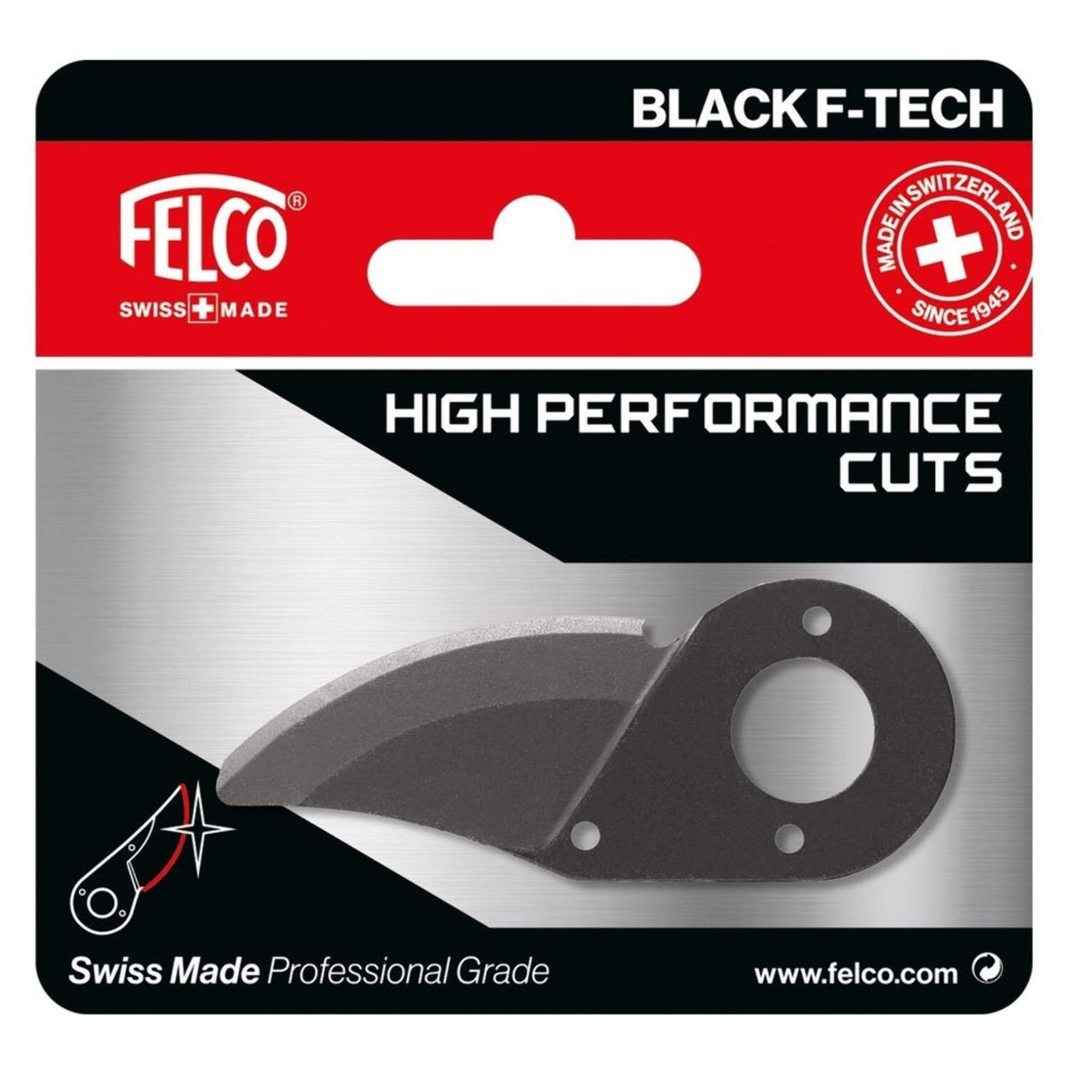 Felco 14/3 Replacement Cutting Blade Black F-Tech F-14/3BlackFT