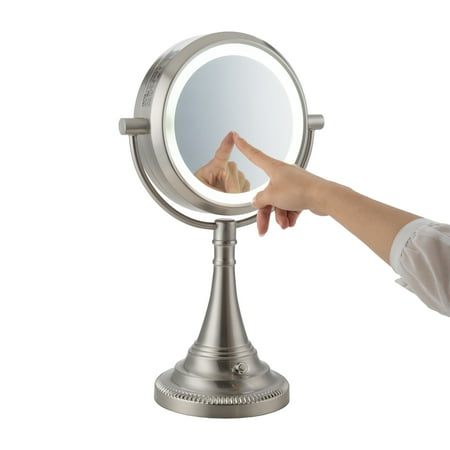 ETL listed 1X / 10X Magnification Lighted Mirror Makeup Lamp with A 13W Bulb