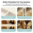 thumbnail image 3 of Butterfly Travel Portable Square Organizer Box: Earring Organizer & Jewelry Display for Girls and Women, 3 of 6
