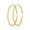 gold 50mm, variant on Lightweight Gold Hoop Earrings for Women, 14K Gold Plated Big Hoops, 40–70MM, Gift