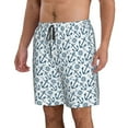 thumbnail image 2 of Naloa Nautical Theme Anchors Men's Beach Shorts, Surfing shorts, Swim trunks, Quick Dry Swim Trunks for Surfing Beach Fun - Large, 2 of 9