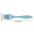 thumbnail image 3 of Hibiscsu Silicone Pastry Basting Brush - 2Pcs Heat Resistant Brush for Baking Cooking Food, BPA Free Kitchen Brush for Sauce Butter Oil for Barbecue BBQ Grilling, 3 of 5
