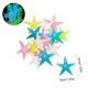 thumbnail image 3 of 50 piezas de estrellas de mar luminiscentes para decoración de acuarios, rocas brillantes que brillan en la oscuridad para paisajismo de peceras, adornos para manualidades, 11x11 cm, multicolor., 3 of 6