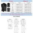 thumbnail image 2 of Bcfgryg Men`s Faux Leather Vest Adjustable Lace Up Sides Motorcycle Biker Sleeveless Jacket Waistcoat Black L, 2 of 4