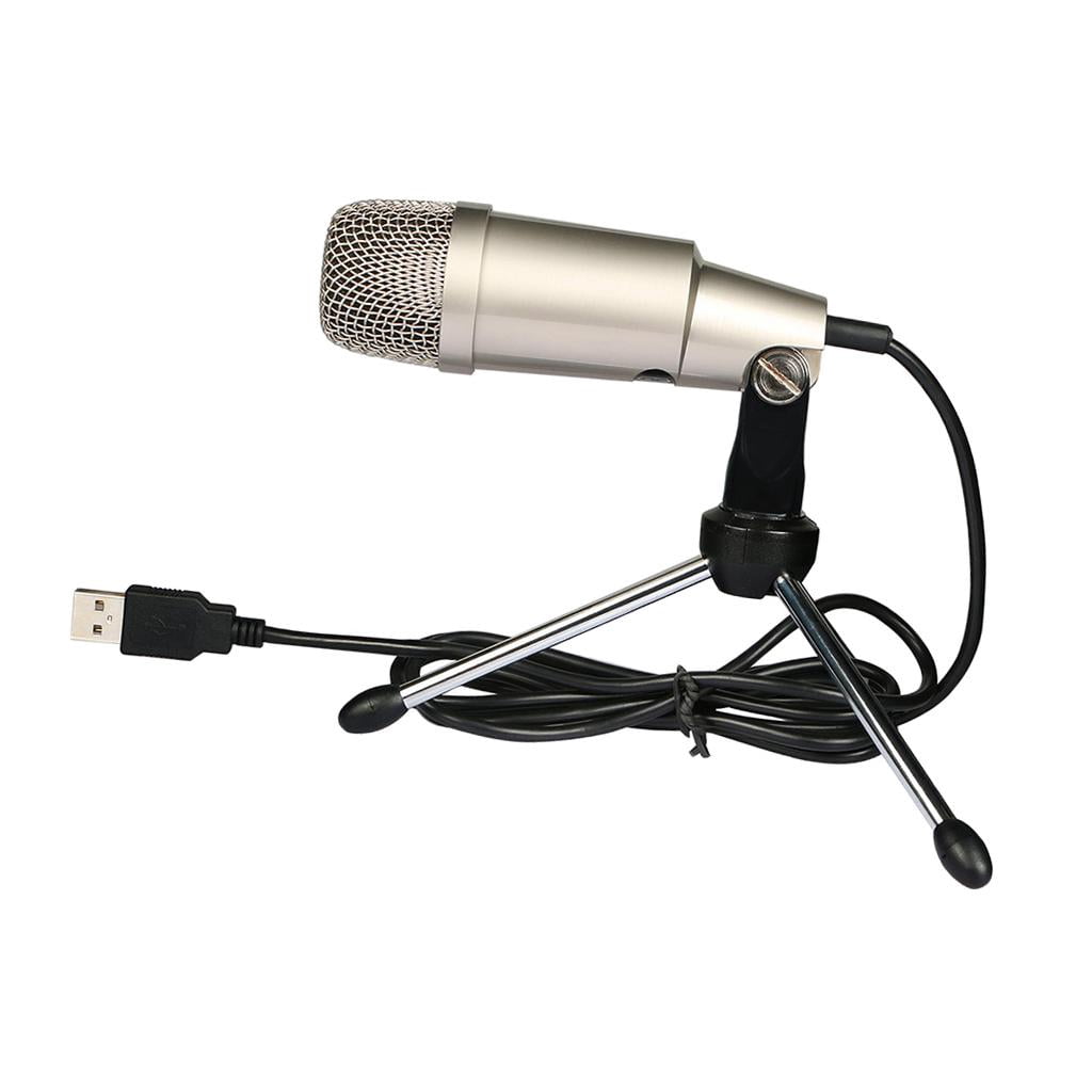 LeeQinersw Professional USB Condenser Microphone for Audio Recording Podcasting & Stand