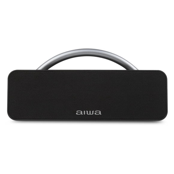 BOCINA AIWA AWS80BTB BLUETOOH RESISTENTE AL AGUA RADIO FM NEGRO negro