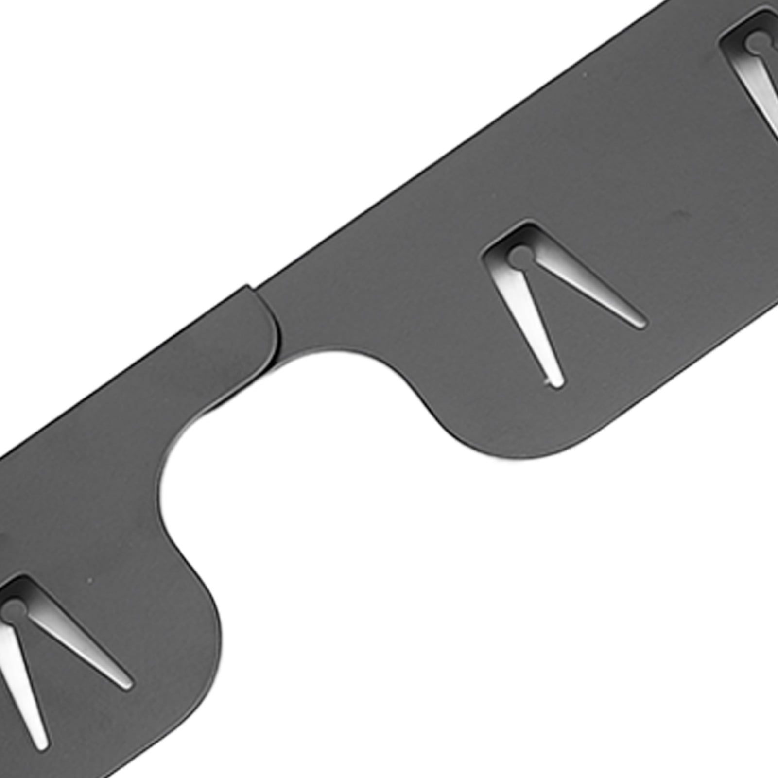 YAHHU 4-Piece Adjustable Stainless Steel Stove Crevice Cover Set, Black Filler Guard for Kitchen Counter Gap, Expands 13.8 to 27.6 Inches, Easy Clean Universal Fit Range Side Strips