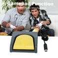 thumbnail image 3 of Mistaha Interrupteur à Pédale USB Personnalisable avec Câble de 2 m - Gris, Manette de Jeu Multimédia, Fonction Touche de Raccourci, Conception Durable, 3 of 6