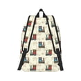 thumbnail image 3 of Xecao Retro Steampunk Vehicle for Canvas College Laptop Backpack, Durable Rucksack Travel Notebook Bag School Backpack Book Bag for Men Women, 3 of 8