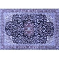 thumbnail image 1 of Ahgly Company Indoor Rectangle Medallion Blue Traditional Area Rugs, 8' x 12', 1 of 4