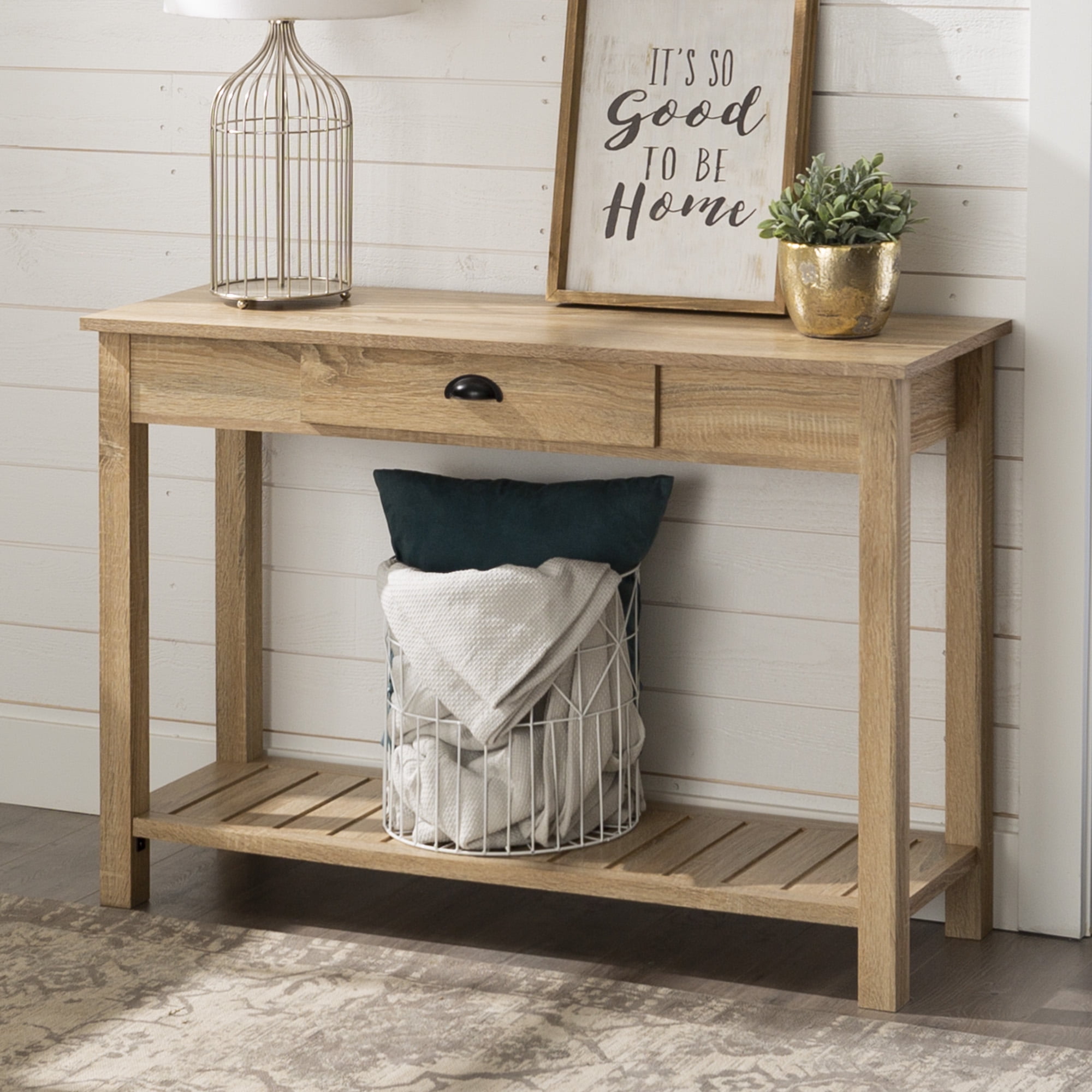 Rustic Country Console Table