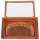 thumbnail image 1 of Espejo pequeño plegable espejo de bolsillo portátil espejo rectangular compacto con peine, 1 of 7