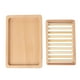 thumbnail image 1 of WORGEOUS Jaboneras de madera huecas, jabonera rústica, decoración para baño, inodoro y cocina., 1 of 8