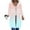 Pink, variant on FDGIU Women's 2025 Long Hoodies - Full Zip Tunic Sweatshirt with Pockets, Trendy Fall Casual Outerwear, Open Front Cardigan Style