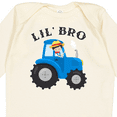 thumbnail image 4 of Inktastic Farmer Tractor Little Bro Boys Long Sleeve Baby Bodysuit, 4 of 5