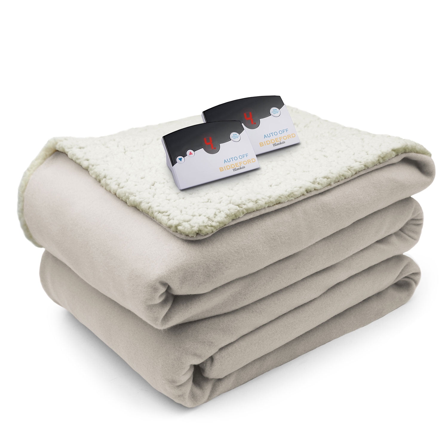 Calico critter cottage critters cozy reg starter pm deals walmart shot screen Biddeford Comfort Knit Electric Heated Blanket - Walmart.com