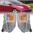 thumbnail image 3 of Luz de circulación diurna LED DRL, lámpara de señal de giro para Prius Facelift XW30 2012-2015 81511-47060 81521-47060, 3 of 5