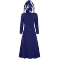 thumbnail image 2 of Cosplay Womens Festival  Dresses Dresses for Women Sweater Medieval Hooded Fall Winter Dresses 2023, 2 of 10