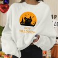 thumbnail image 2 of Sweat-shirt Quotidien pour Femmes Pull-Over Imprimé O Col Impression à Manches Longues Femmes Planche à Roulettes Femmes Blouse, 2 of 6