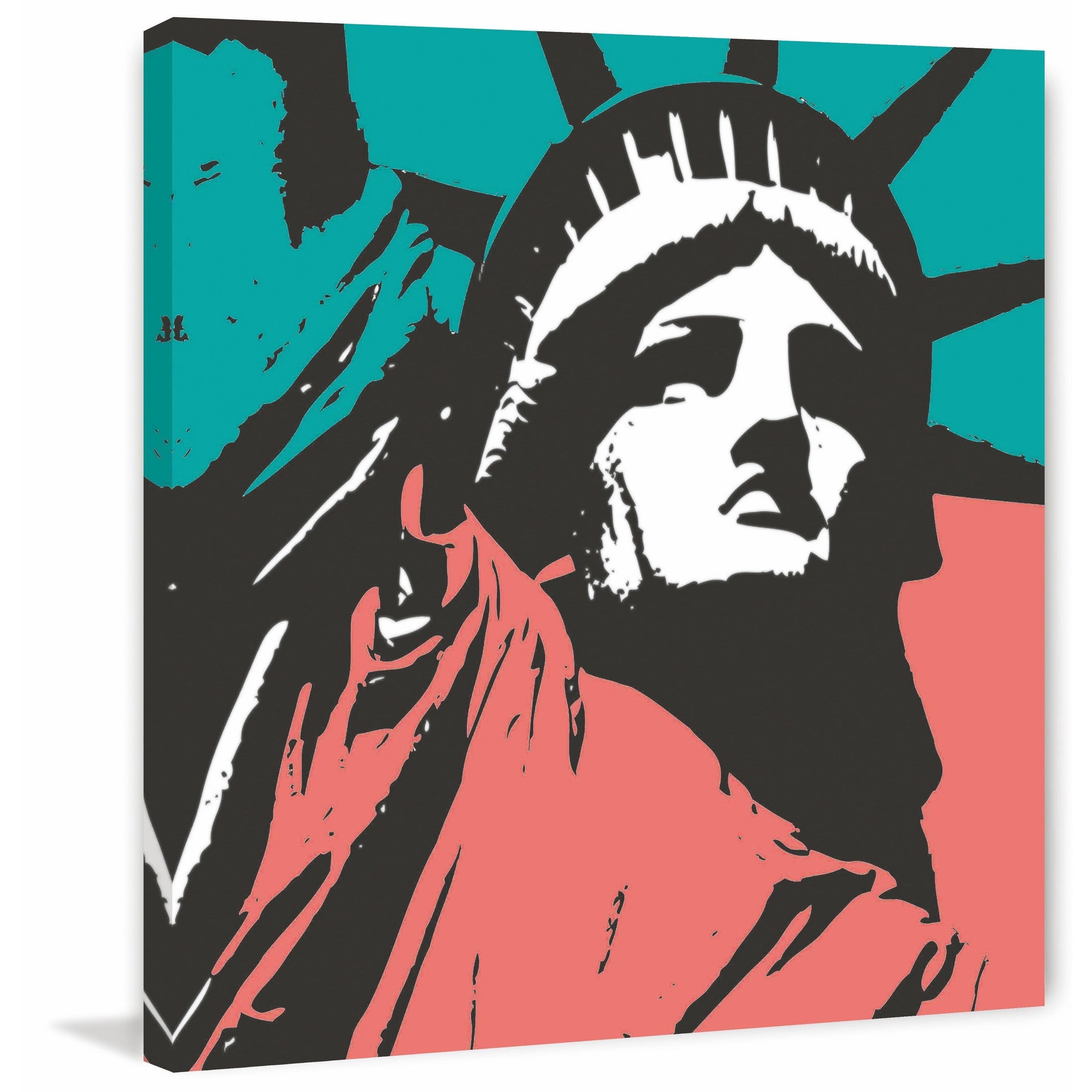 Marmont Hill "Liberty 2" Print on Canvas