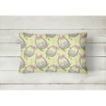 thumbnail image 2 of Carolines Treasures BB7490PW1216 Easter Basket and Eggs Canvas Fabric Decorative Pillow  12H x16W multicolor, 2 of 3