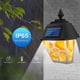 thumbnail image 5 of Lámpara solar de llama para iluminación de paisajismo, luz de variación de luz cálida, luces de jardín estacas solares inalámbricas para valla, patio, jardines, macizos de flores, decoración de jardín, 5 of 6
