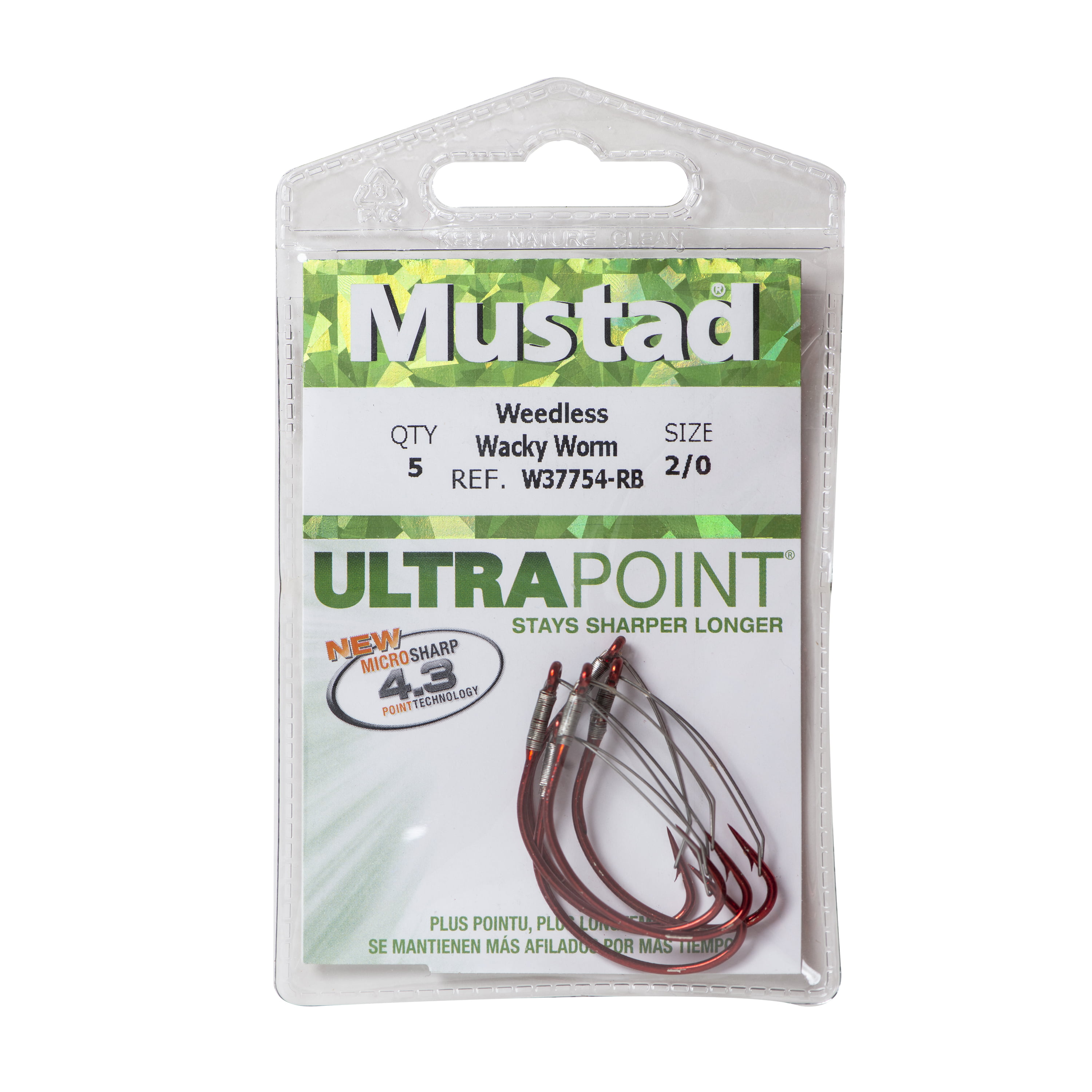 Mustad 39951R Blood Red Ultra Point - Size 4/0 - Circle Hooks 1X