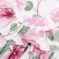 thumbnail image 4 of Ketyyh-chn99 Girls Dresses Autumn 2023 Toddler Flower Long Sleeve Dress Princess Dress Pink,24 Months, 4 of 5