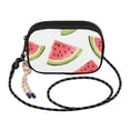 thumbnail image 2 of FORMRS Mini Crossbody Bag for Women Adjustable Rope Shoulder Casual Phone Purse, Cartoon Watermelon, 2 of 7