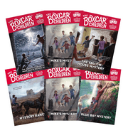 Boxcar Children Series Set : Books 1-6 : The Boxcar Children; Surprise Island; Yellow House Mystery; Mystery Ranch; Mike's Mystery; Blue Bay Mystery by Gertrude Chandler Warner (Paperback Collection)