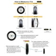 thumbnail image 3 of Marastar 21446 MARASTAR 15x6.00-6-Inch Front Tire Assembly Replacement for Craftsman Riding Mowers (21446), 3 of 7