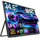 thumbnail image 1 of UPERFECT - Monitor portátil IPS Pantalla Mate, con HDMI estándar/Tipo C, Compatible con VESA, Segunda Pantalla para portátil/PC/PS/teléfono/interruptores, con Cubierta Inteligente (2K 165Hz, 24.5, 1 of 5