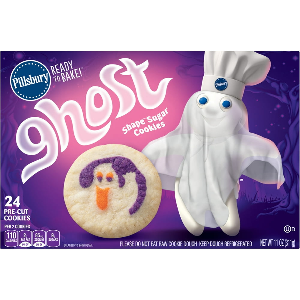 Pillsbury Ready to Bake!™ Ghost Shape® Sugar Cookies, 11.0 OZ Walmart