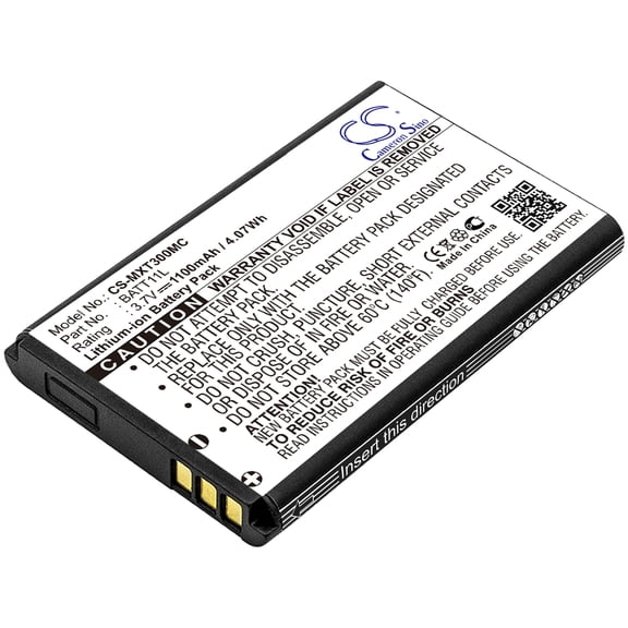 Replacement Battery for VIVITAR DVR-820HD,DVR-865HD,DVR-925HD,ViviCam 8025,Vivicam XO29,VIV-VB-4C,VTV-VB-5C,1100mAh