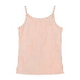 thumbnail image 7 of Big Girls T-Shirts Summer Casual Sleeveless Tank Top With Striped Design Vest Tops Basic Tees Size 13-14T, 7 of 7