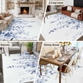 thumbnail image 6 of Rectangle Area Rug 6x9ft,Gradient Farm Eucalyptus Leaves Washable Carpet Non-Slip Runner Accent Rugs Indoor Floor Mat for Bedroom Living Room Decor,Retro Country Botanical, 6 of 9