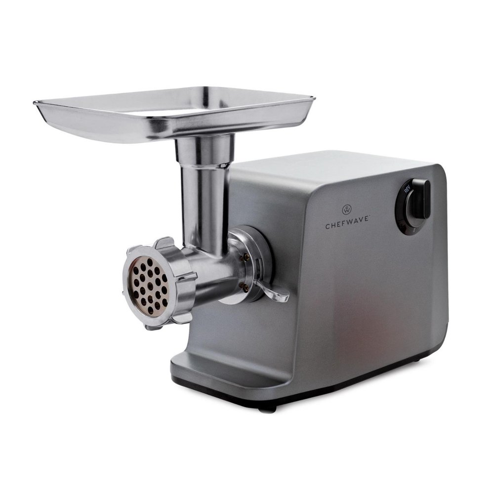 ChefWave Electric Meat Grinder 1800W for Grinding, Stuffing, Slicing