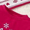 thumbnail image 4 of Coerni Toddler Baby Girls Christmas Outfits Merry Christmas Long Sleeve T-Shirt+Denim Shorts+Leggings Pant Set 3PCS Clothes, 4 of 9