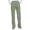 thumbnail image 2 of Dickies Advance Women Scrubs Pant, Mid Rise Boot Cut Drawstring, DK170, L, Olive Twist, 2 of 7
