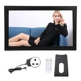 thumbnail image 3 of Photo Display Screen, Smart Picture Frame Multifunction Slide Show 22in Human Body Induction Black With Support For Home EU Plug,UK Plug,US Plug, 3 of 8