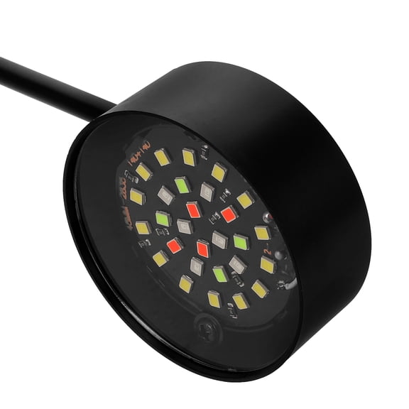 Homoyoyo Color-Changing Aquarium Spot Lights, Black, USB Powered LED Fish Tank Lighting, Easy Installation, Energy Efficient