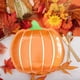thumbnail image 4 of Decoraciones de Halloween, 10 lindos platos de papel de calabaza para Acción de Gracias y Halloween, vajilla agradable para platos de postre alegres para fiestas y celebraciones de festivales, plato d, 4 of 6