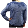 thumbnail image 2 of Adult Women Woobie Microfiber Minky Plush Sweatshirt Pullover Top (Size Small, Avengers-Blue), 2 of 3