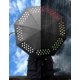 thumbnail image 3 of Color Changing Umbrella, Magical Folding Umbrella with Rainbow Raindrops and 8 Ribs, Rain and Sun Parasol, Ideal Gift for Men Women Travel and Car, 3 of 4