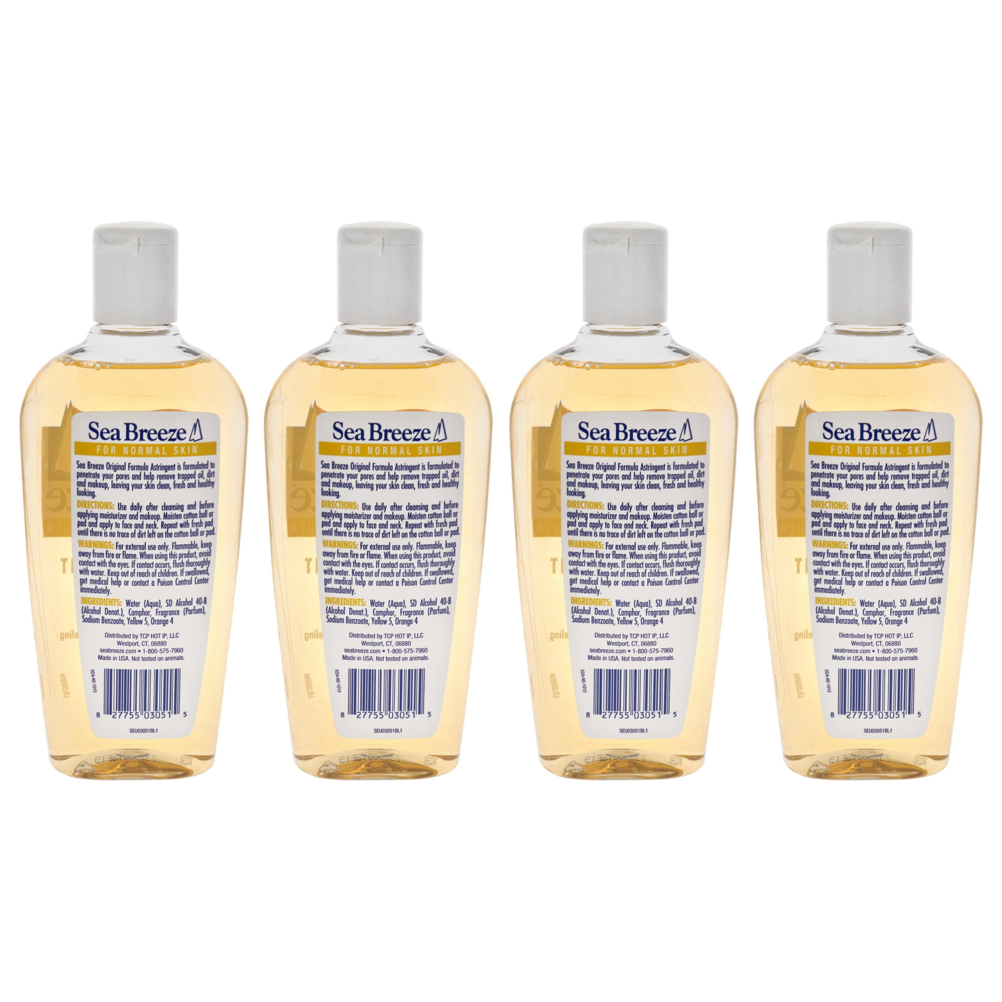 Sea Breeze Astringent Original Formula - Pack of 4 , 10 oz Cleanser